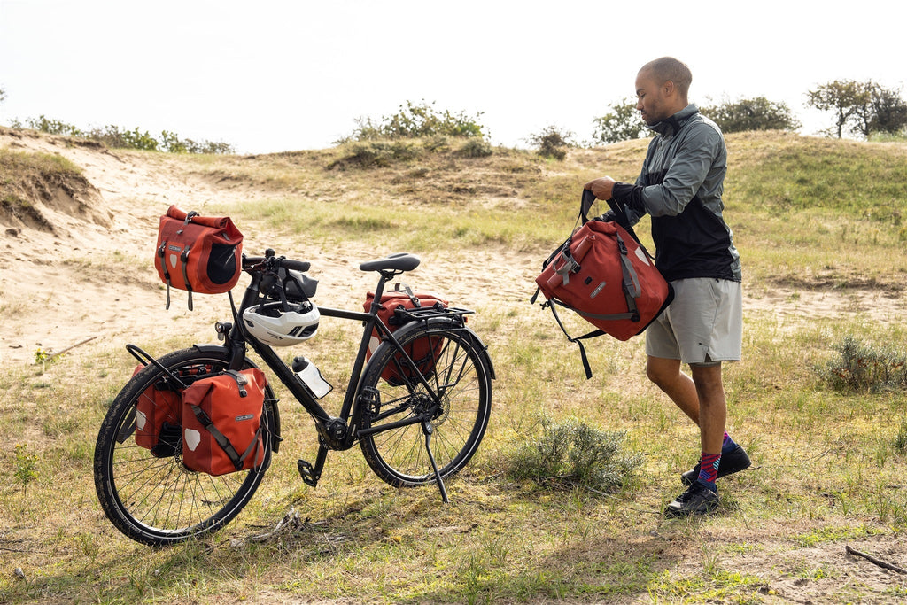 Tragesystem für Fahrradtaschen